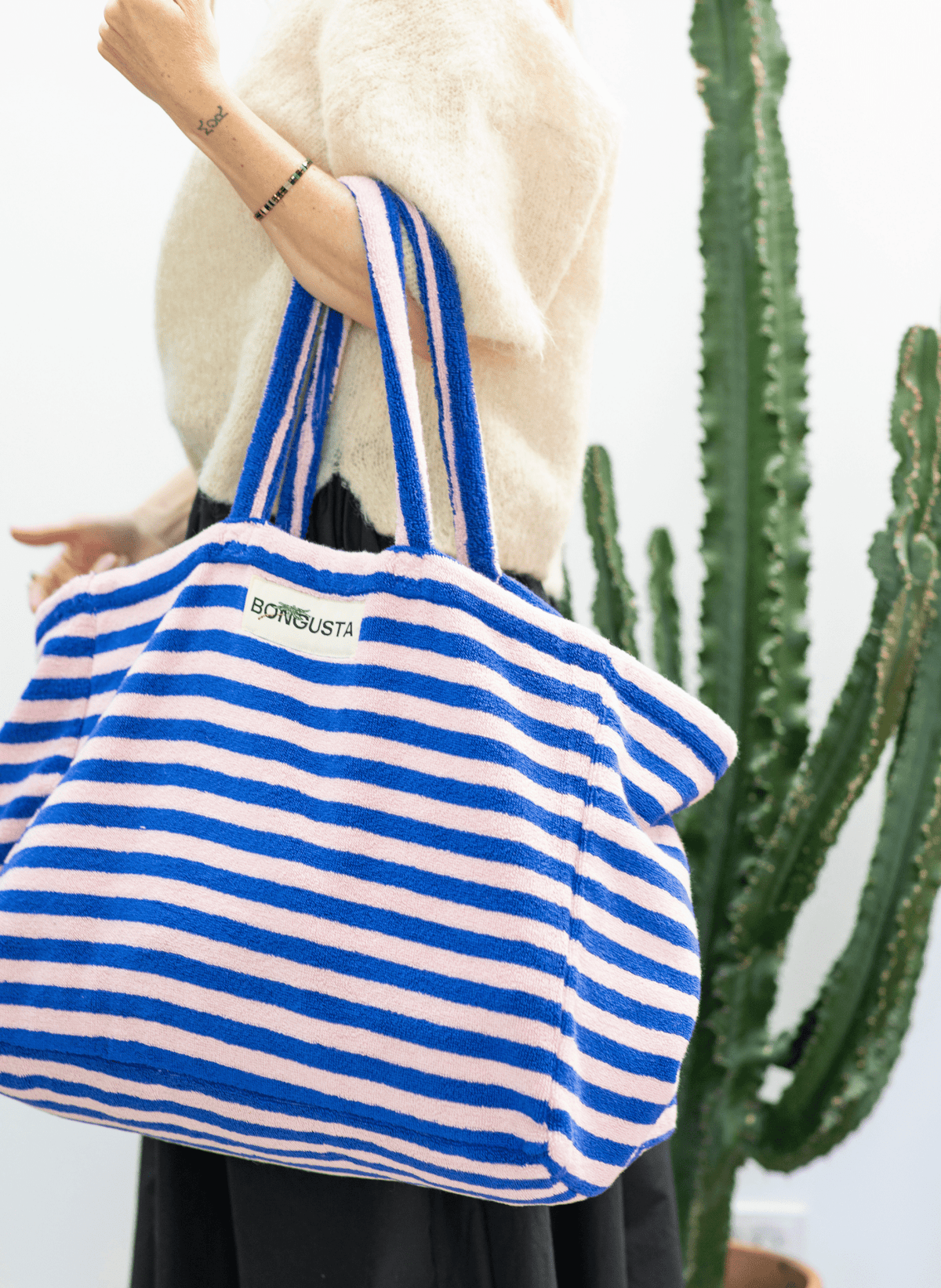 Bongusta Naram Weekend Bag Blau & Rosa - hei - kju