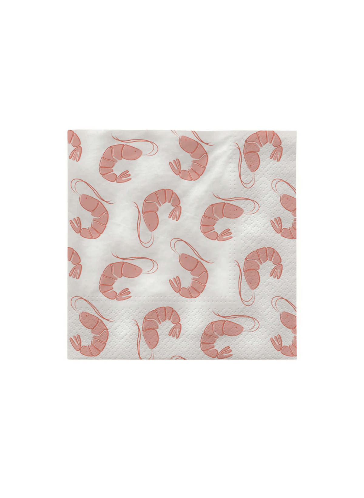 Broste Copenhagen Papierserviette Shrimp 33 x 33cm 20er Pack - hei - kju