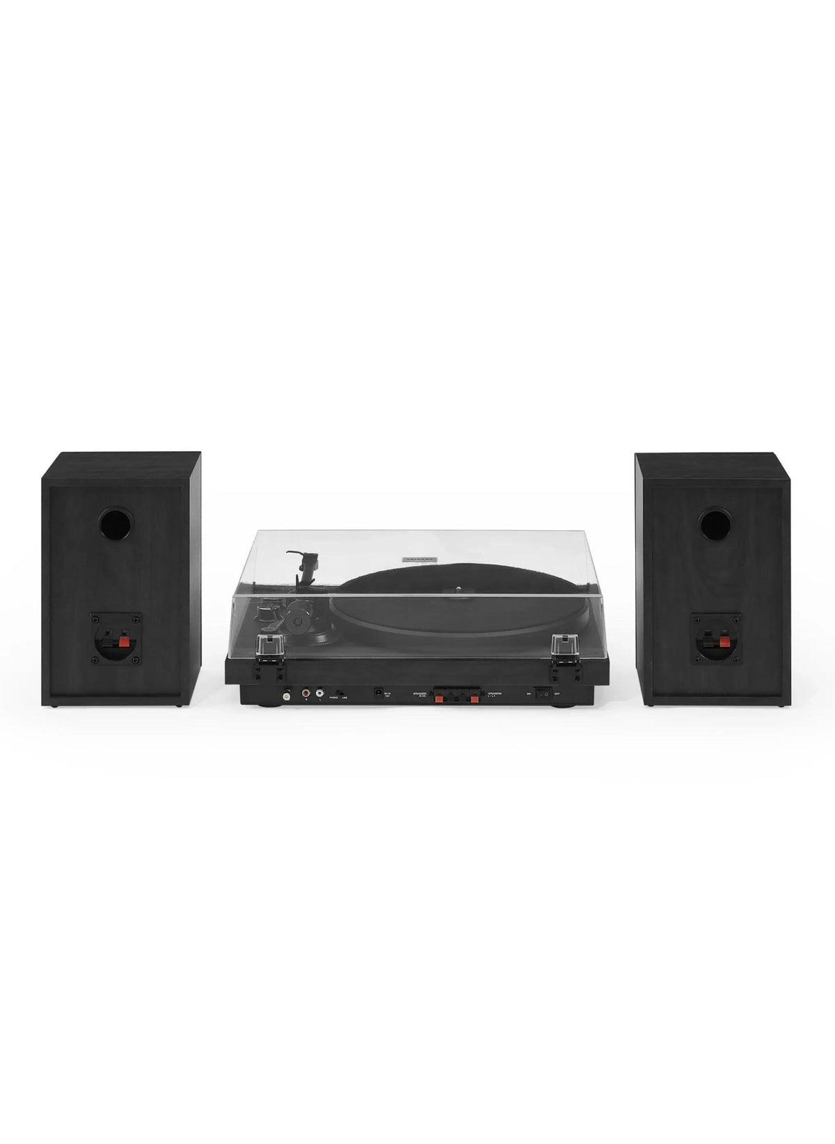 Crosley Bluetooth - Plattenspieler C62 mit externen Lautsprechern - hei - kju
