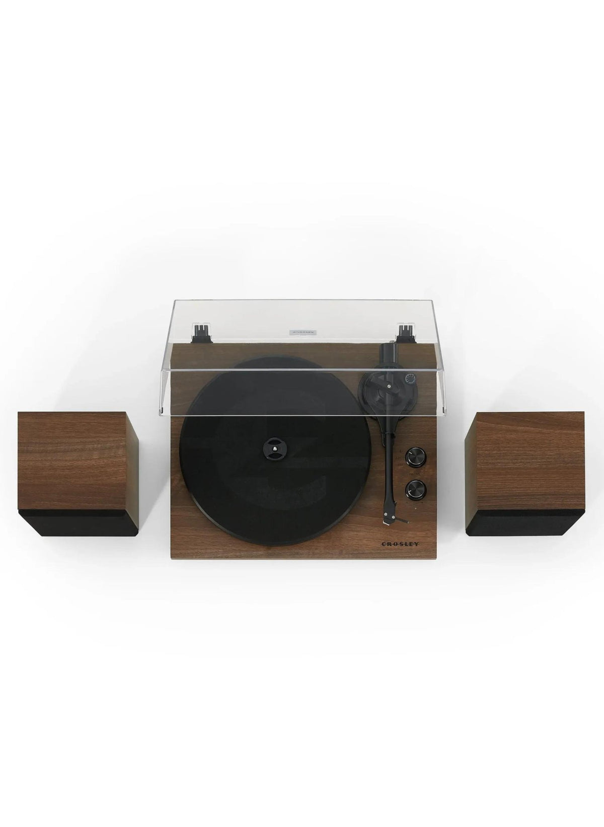 Crosley Bluetooth - Plattenspieler C62 mit externen Lautsprechern - hei - kju