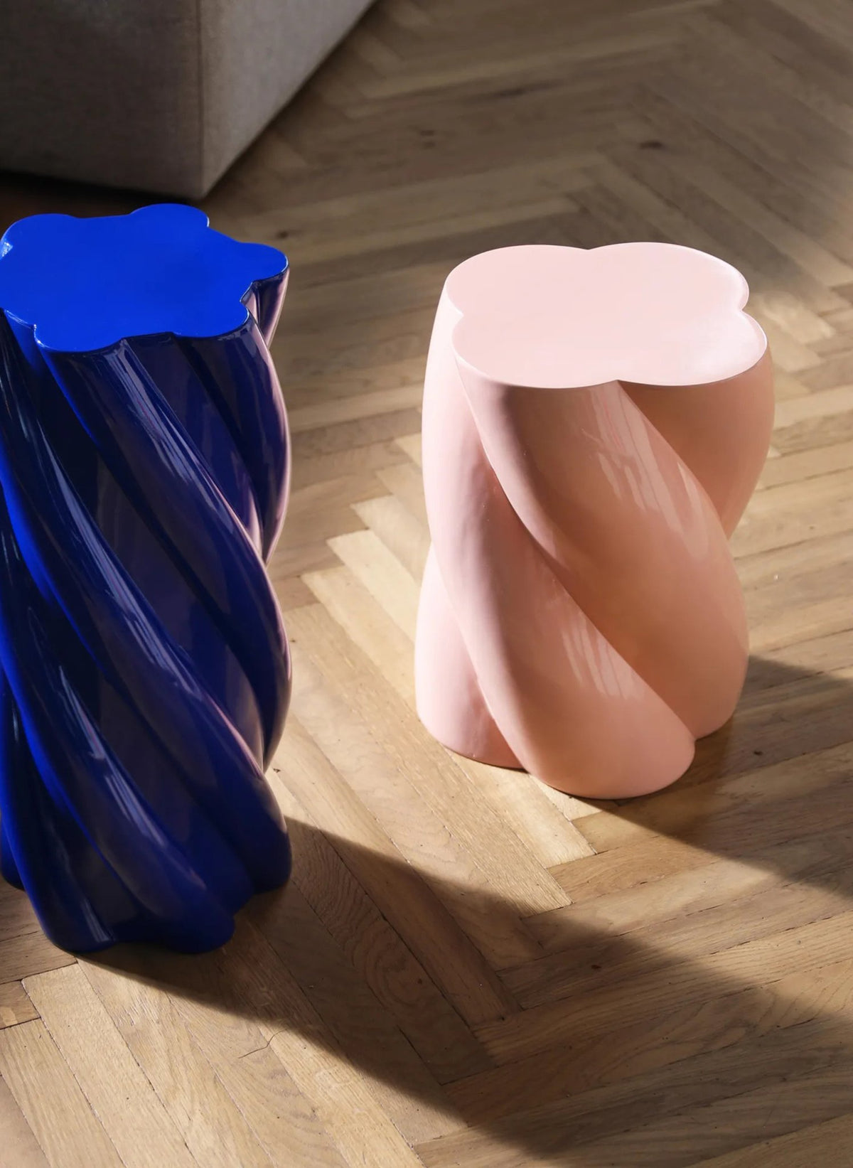 &k amsterdam Beistelltisch Marshmallow Rosa - hei - kju