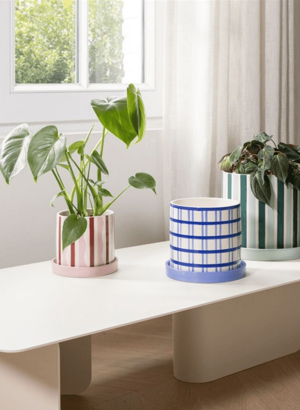 &k amsterdam Handbemalter Blumentopf Clash - hei - kju