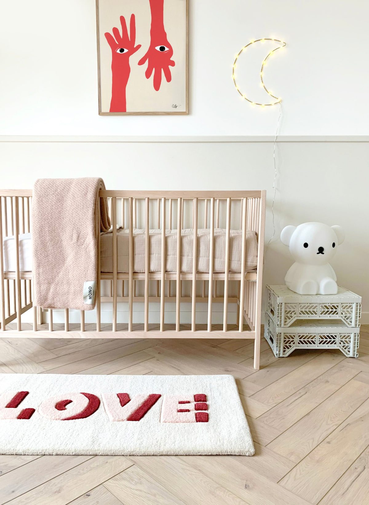 Maison Deux Teppich Love 100 x 50 cm - hei - kju