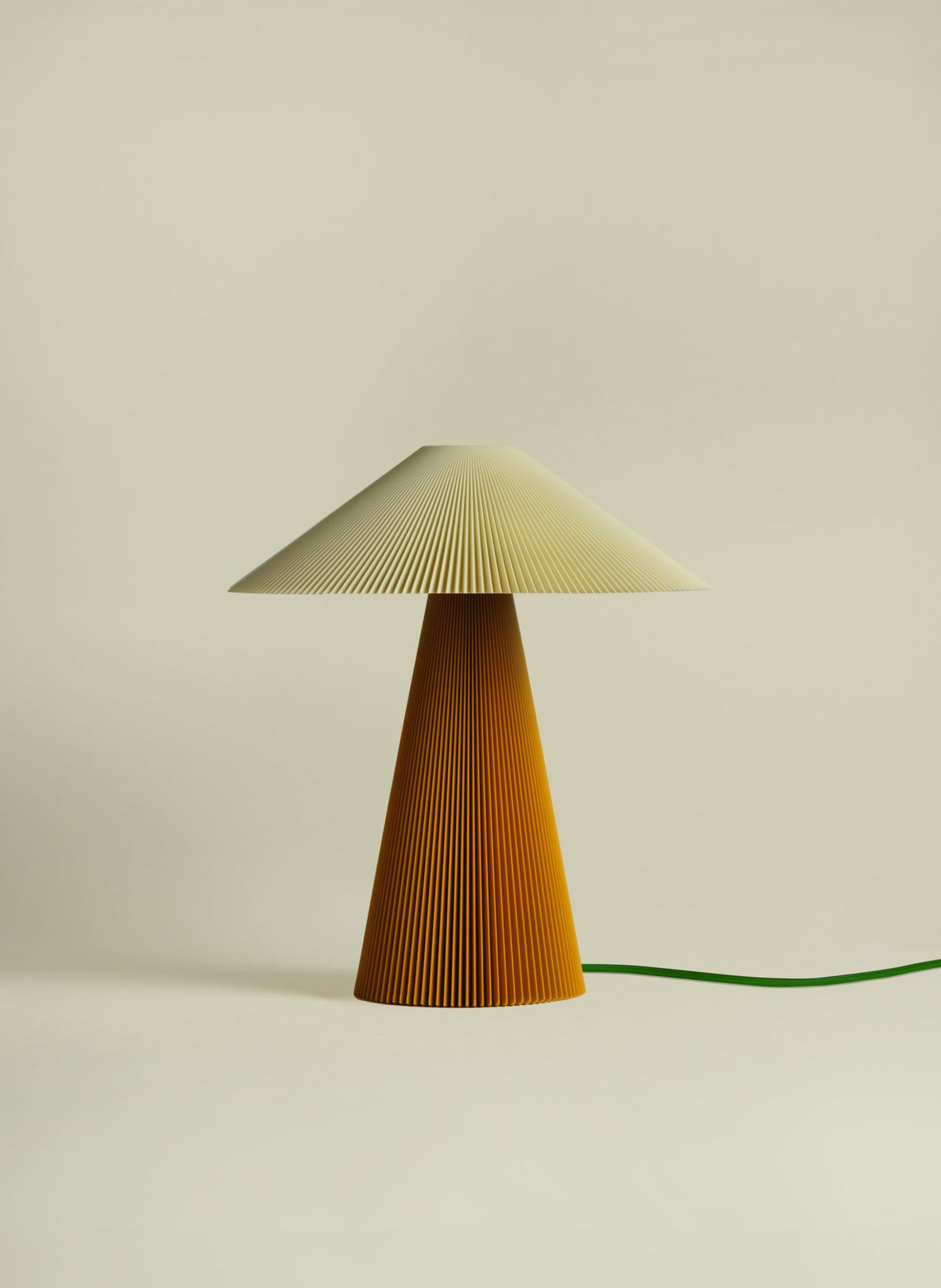 MANU Tischlampe Mustard / Eggshell - hei - kju
