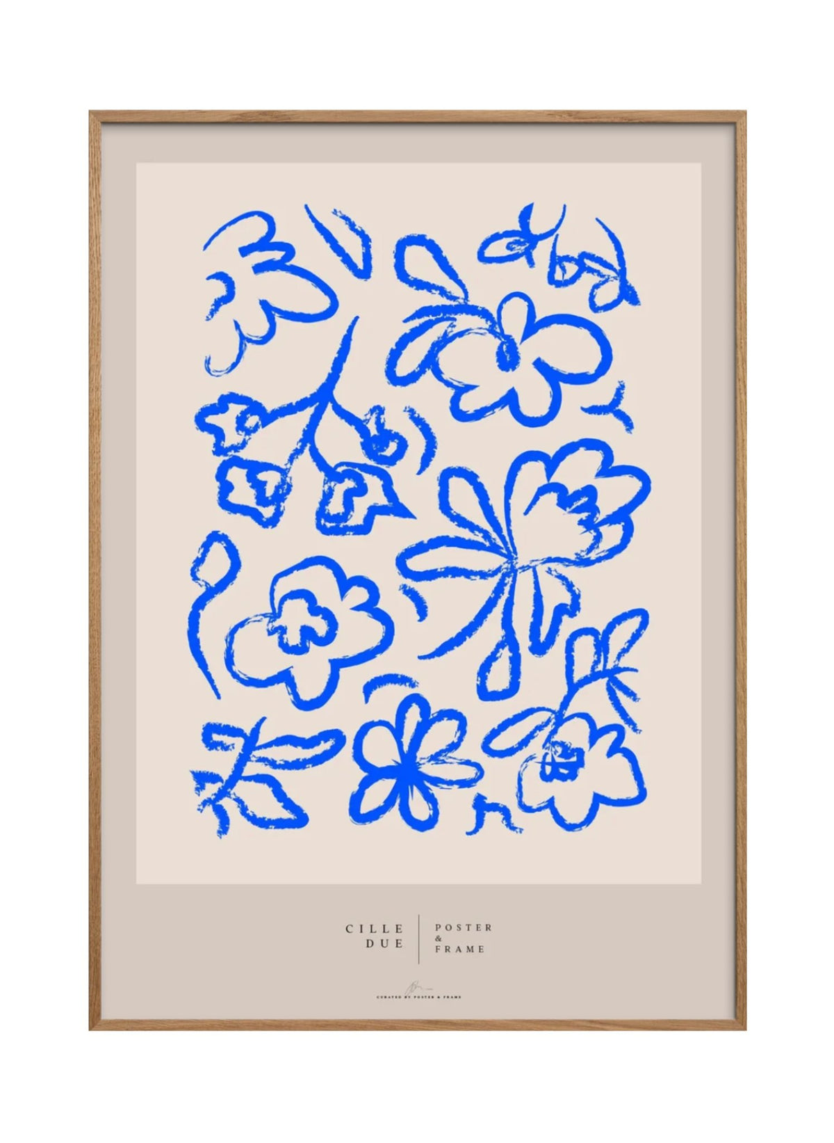 Poster & Frame Flower - hei - kju