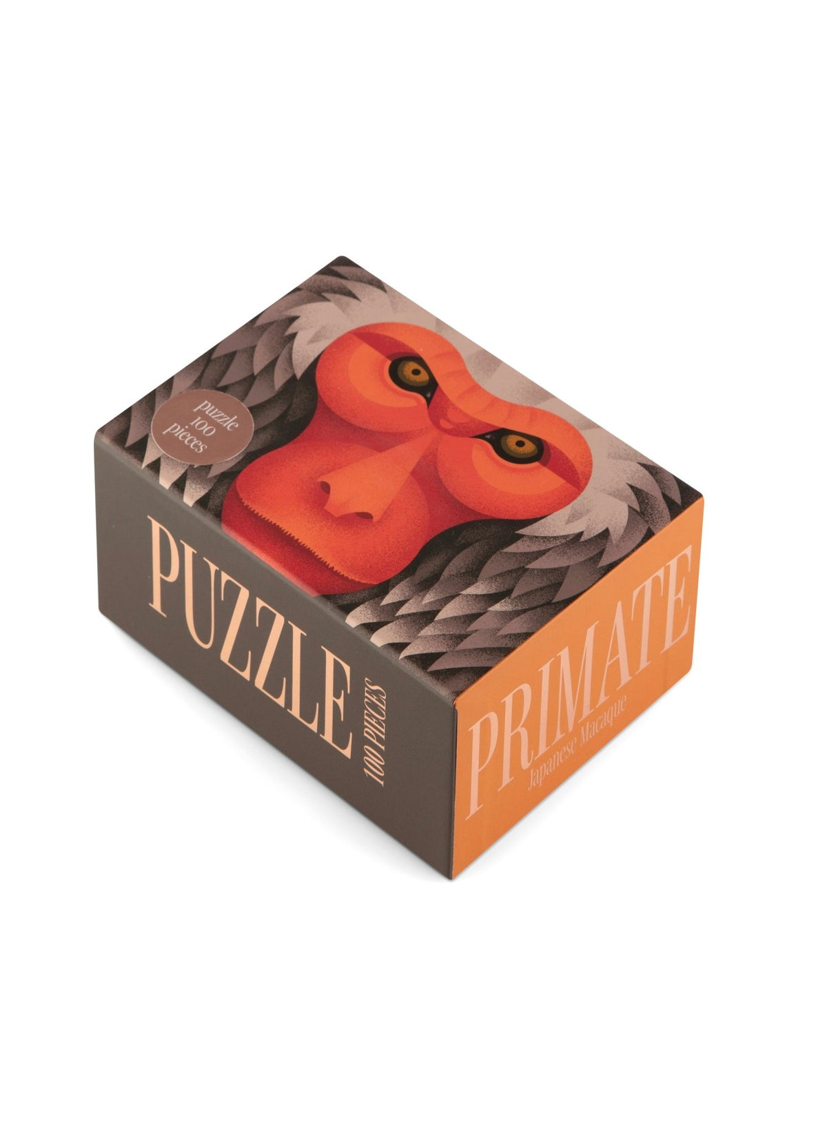 PRINTWORKS Affen Puzzle – Design-Mini-Puzzle mit 100 Teilen - hei-kju