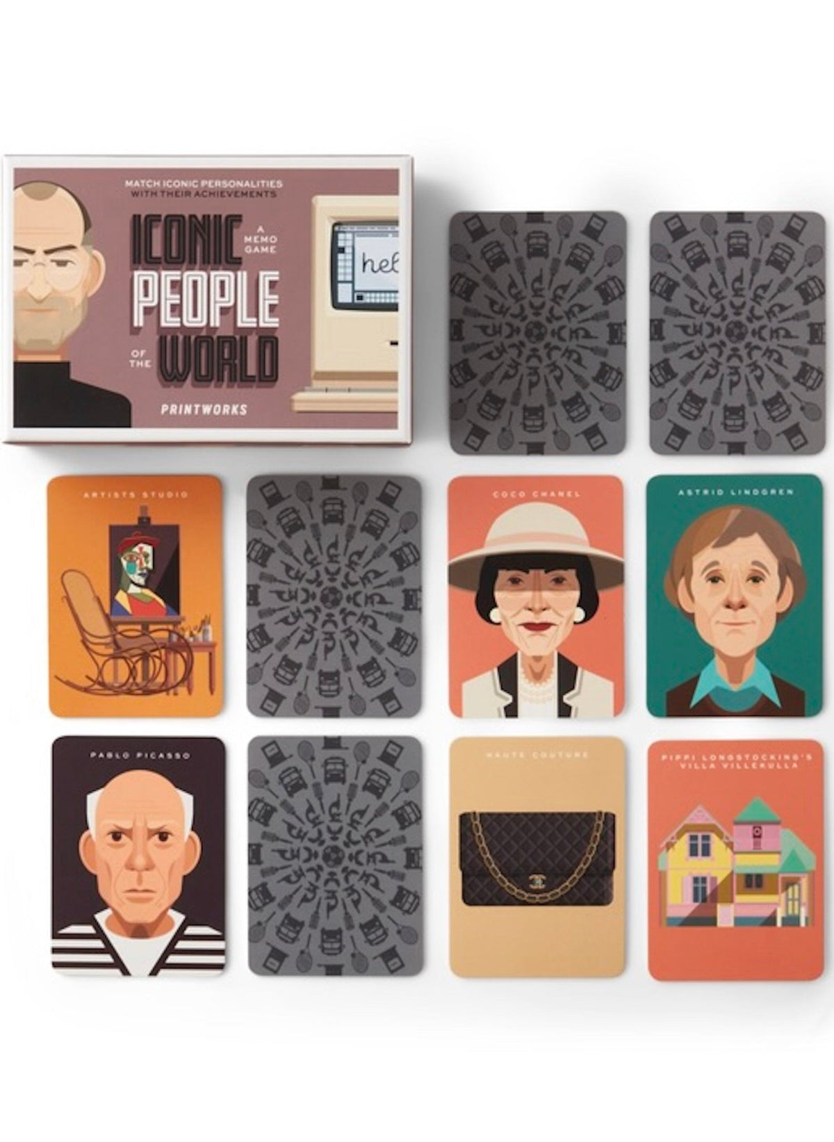 PRINTWORKS Memospiel – Design-Gedächtnisspiel - hei-kju