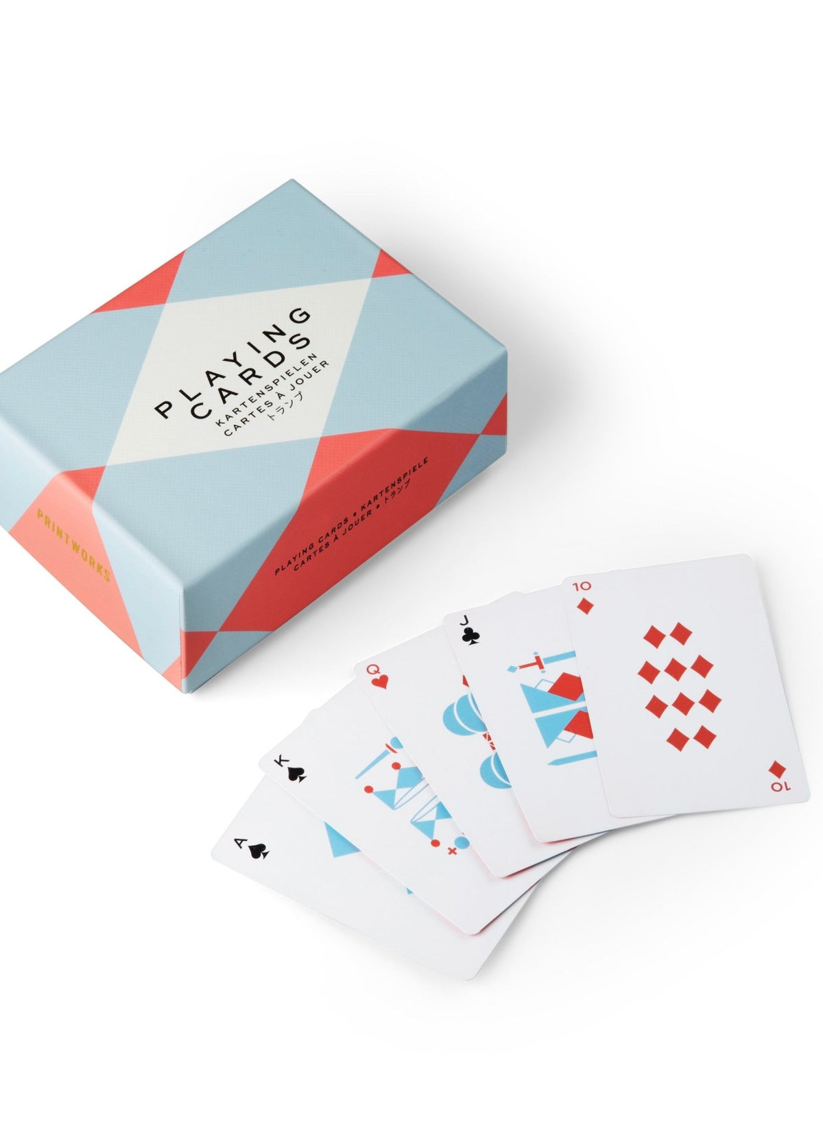 PRINTWORKS Design-Spielkarten – Modernes Kartenset - hei-kju