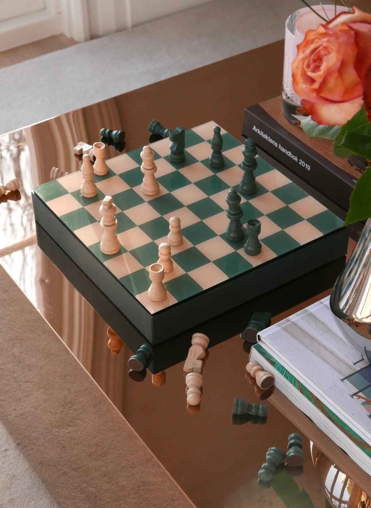 PRINTWORKS Design-Schachspiel The Art of Chess - hei-kju