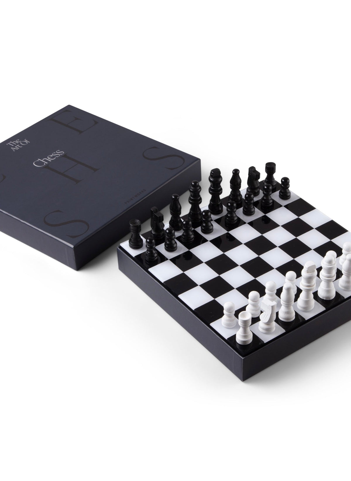 PRINTWORKS Design-Schachspiel The Art of Chess - hei-kju