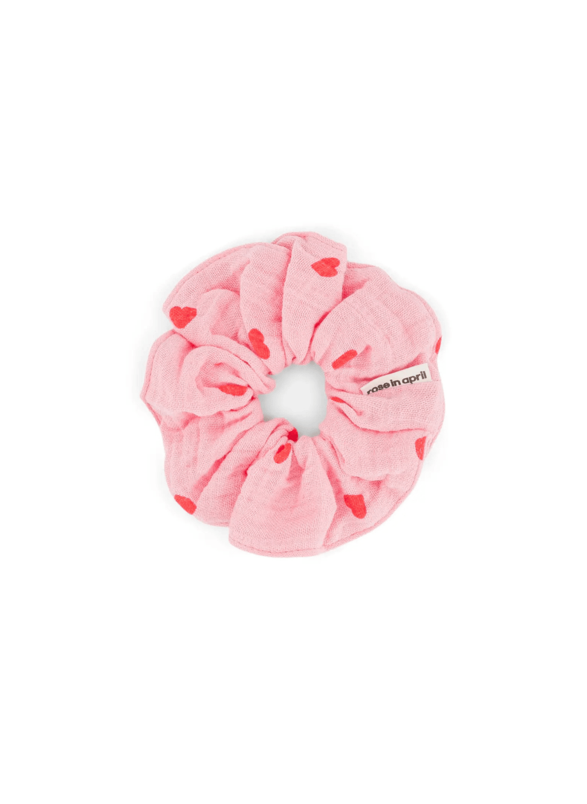 Rose in April Scrunchie Herz Flamingo - hei - kju