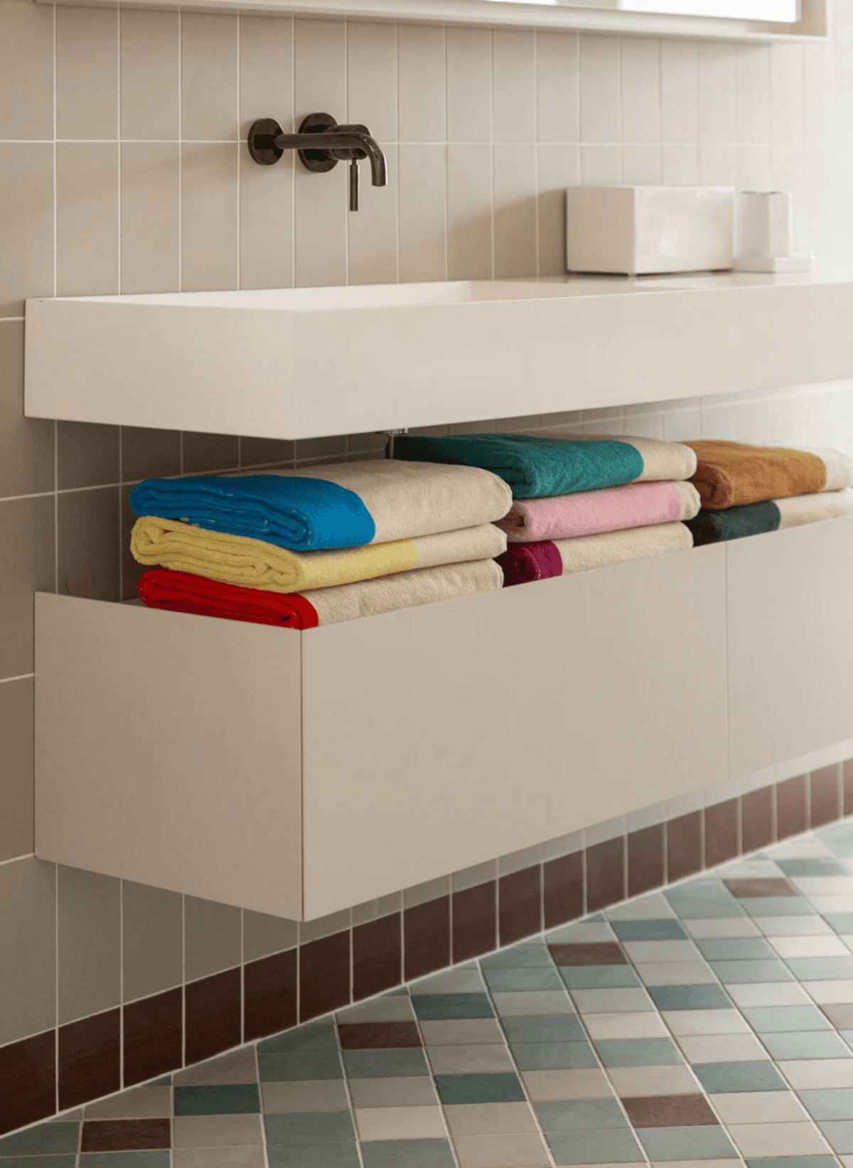 Suite702 Badetuch - Set 100% Baumwolle (4 Stk.) - hei - kju