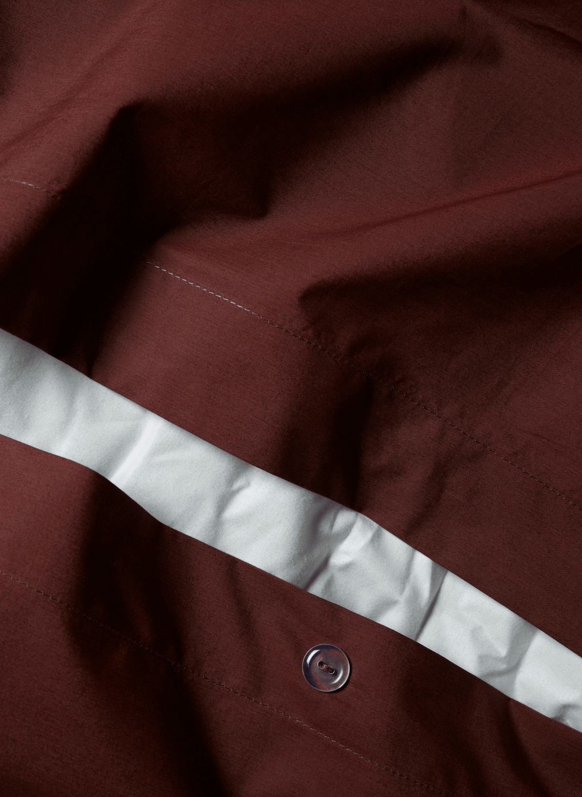 Suite702 Bettbezug 100% Baumwolle Brique Red - hei - kju