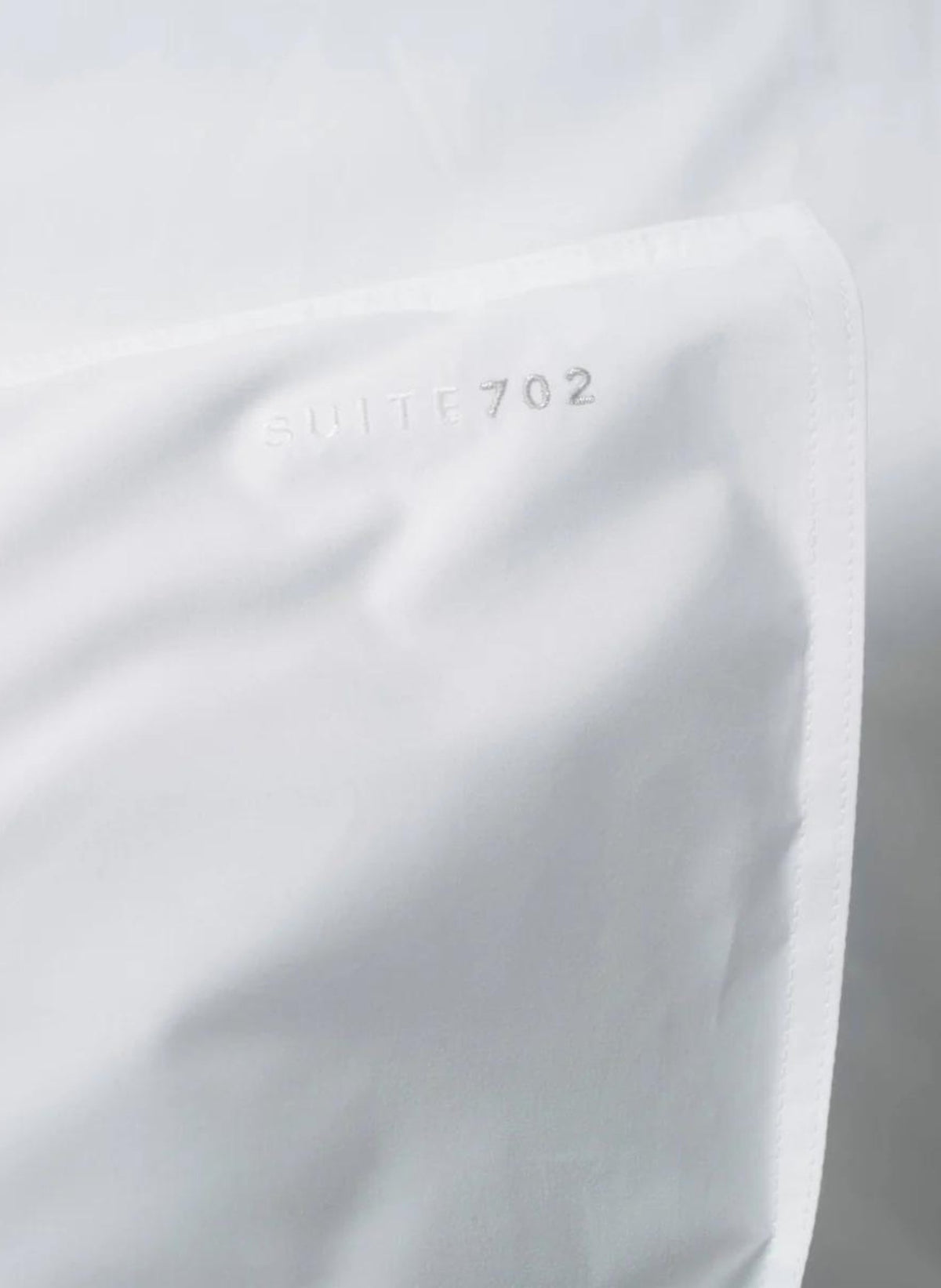 Suite702 Kissenbezug 100% Baumwolle Weiß - hei - kju
