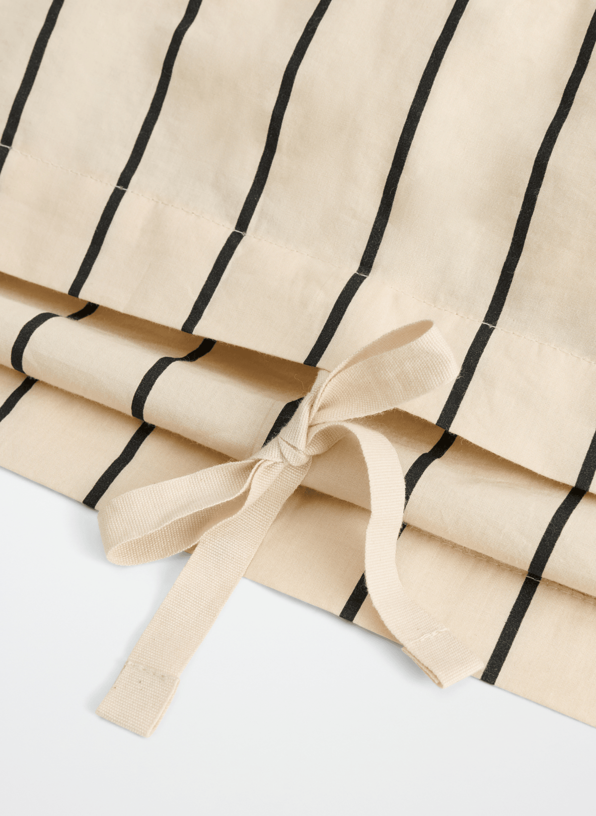 Bongusta Percale Bettwäsche Set Creme & Schwarz - hei-kju