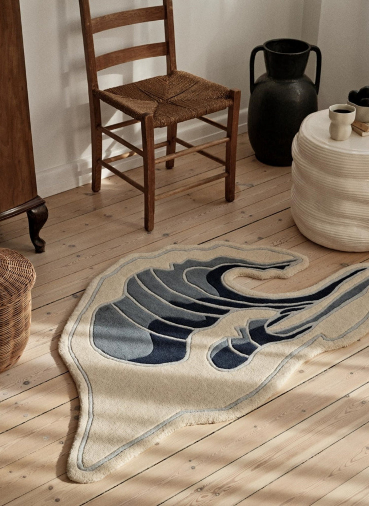 Broste Copenhagen Teppich Wave - hei - kju