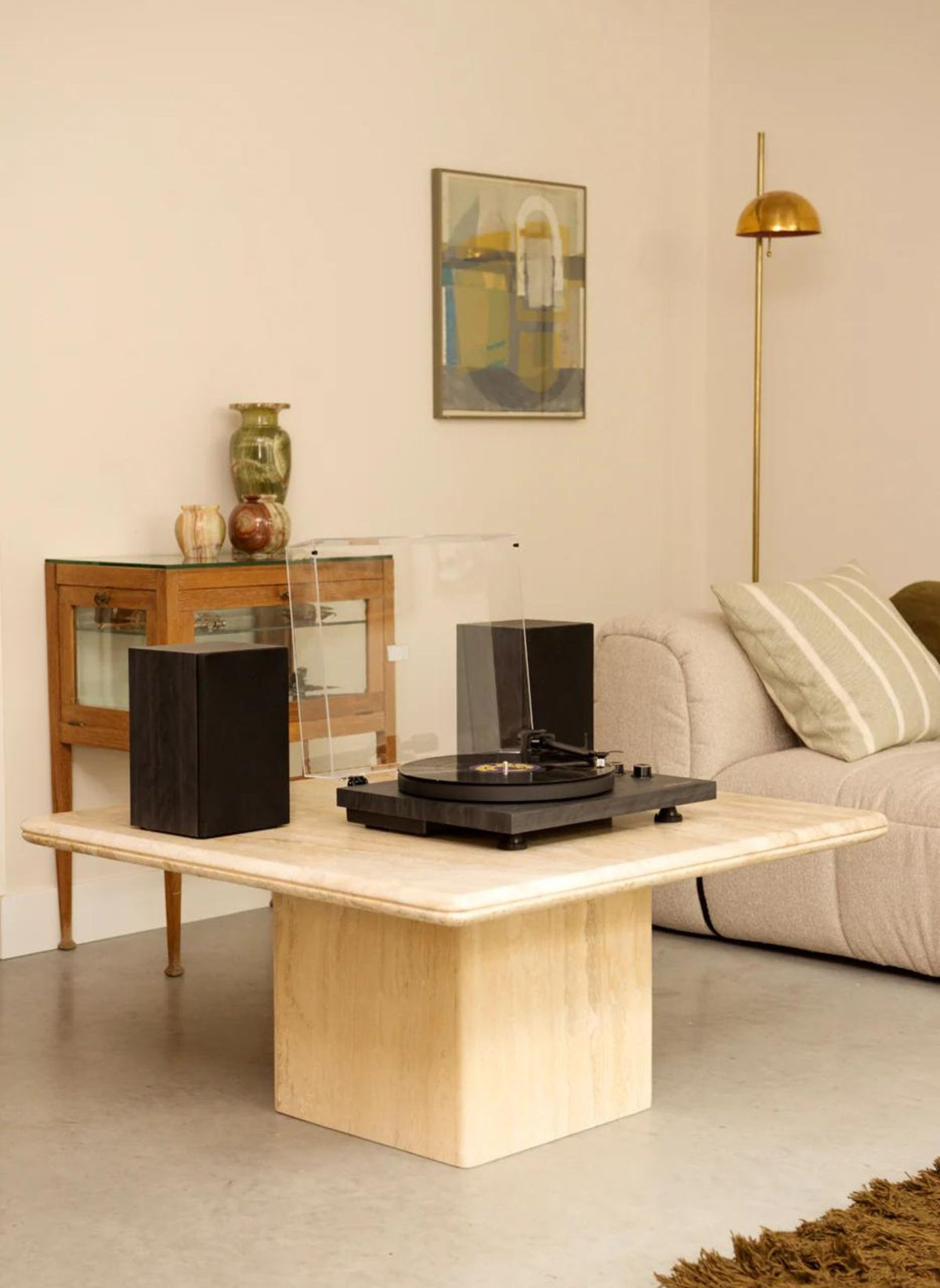 Crosley Bluetooth - Plattenspieler C62 mit externen Lautsprechern - hei - kju