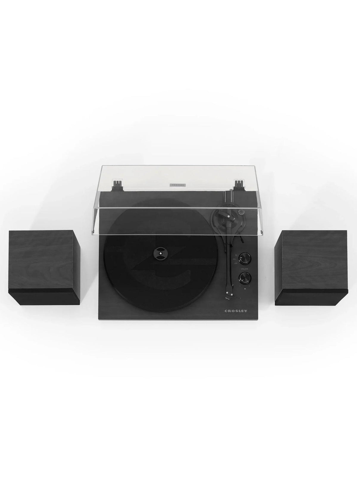 Crosley Bluetooth - Plattenspieler C62 mit externen Lautsprechern - hei - kju