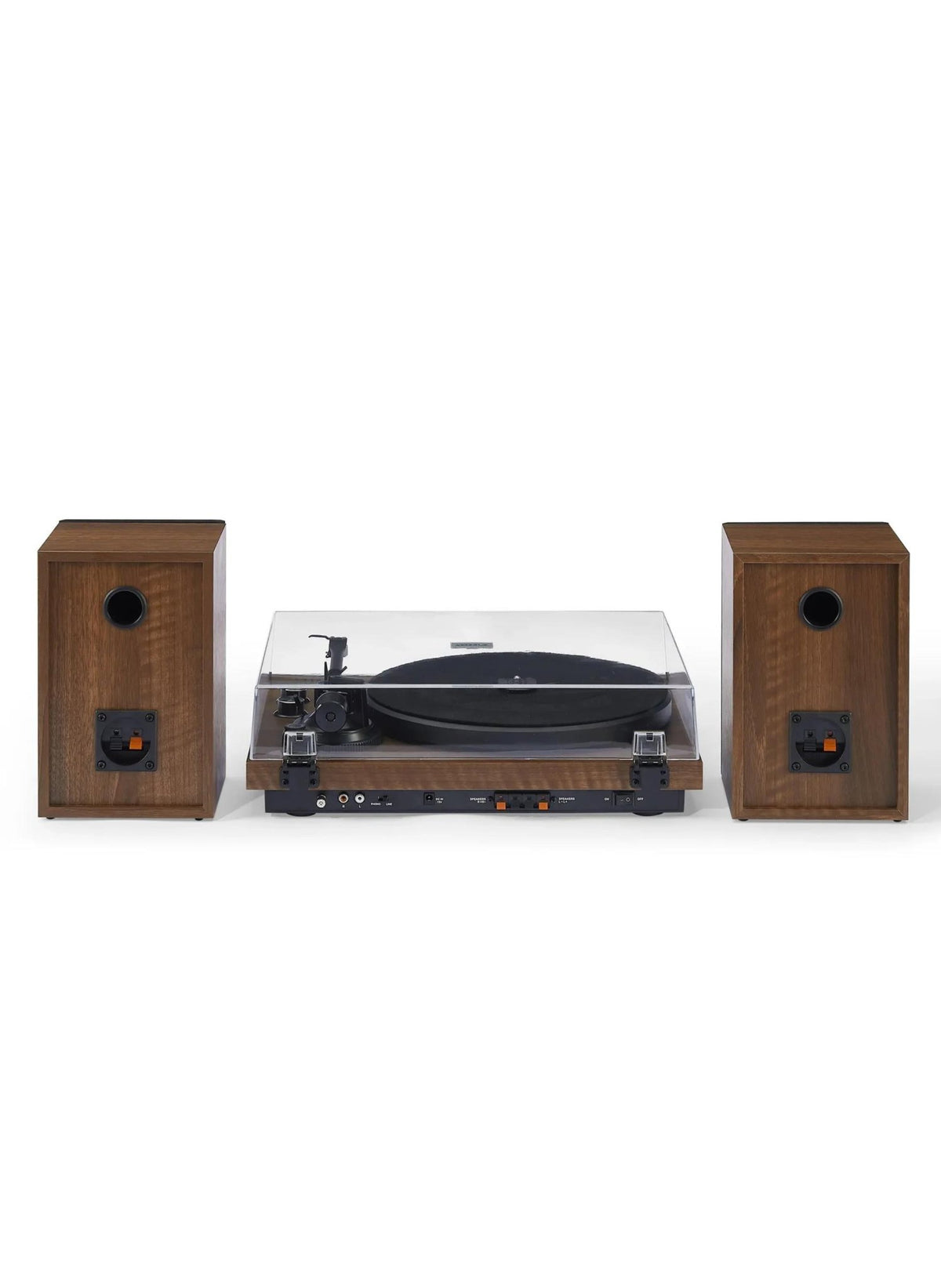 Crosley Bluetooth - Plattenspieler C62 mit externen Lautsprechern - hei - kju