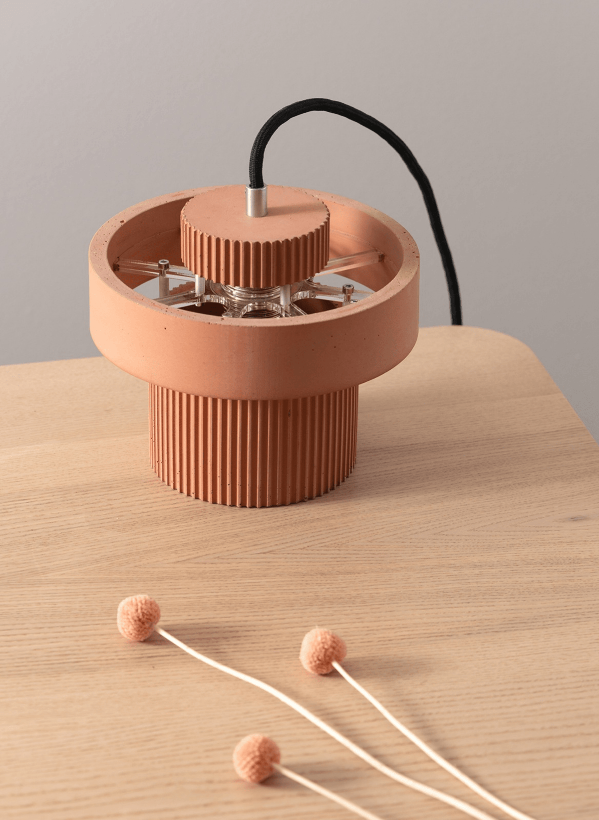 GANTlights Pendelleuchte – Designlampe aus Beton mit Up & Down Licht (S9) - hei-kju
