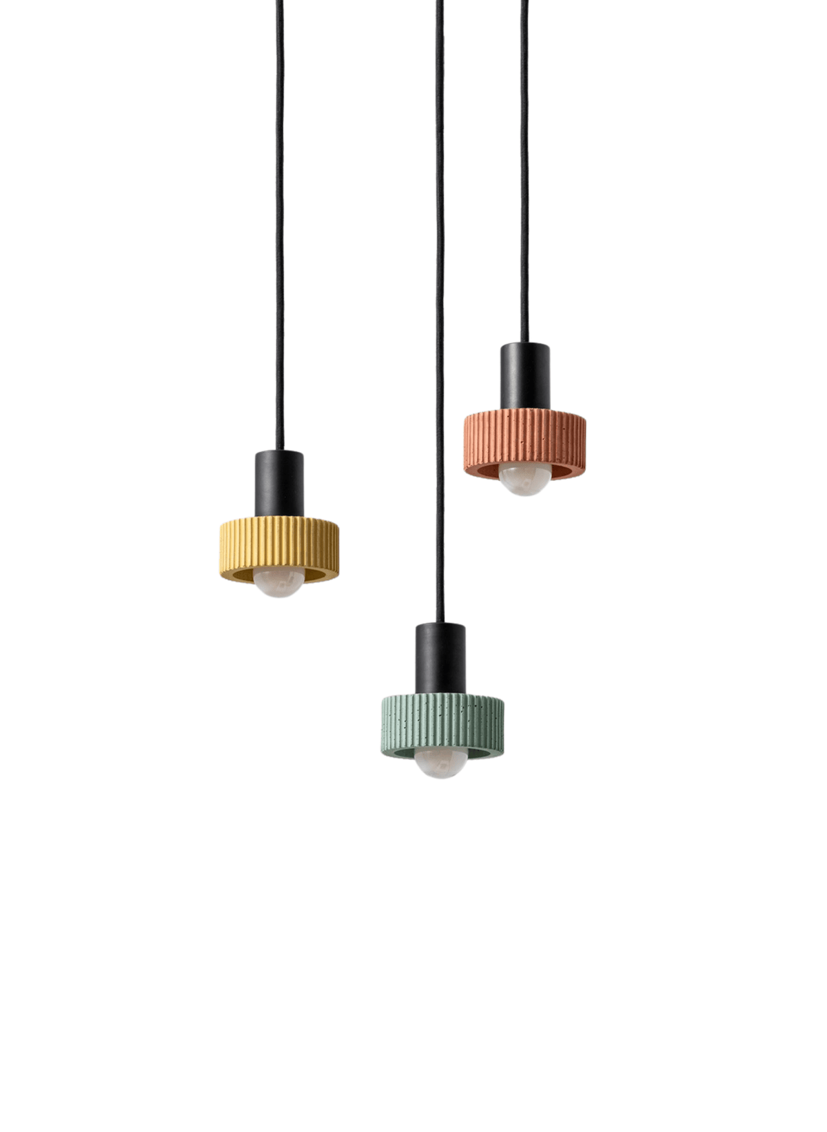 GANTlights Pendelleuchte – Elegante Designlampe aus Beton (S5) - hei-kju