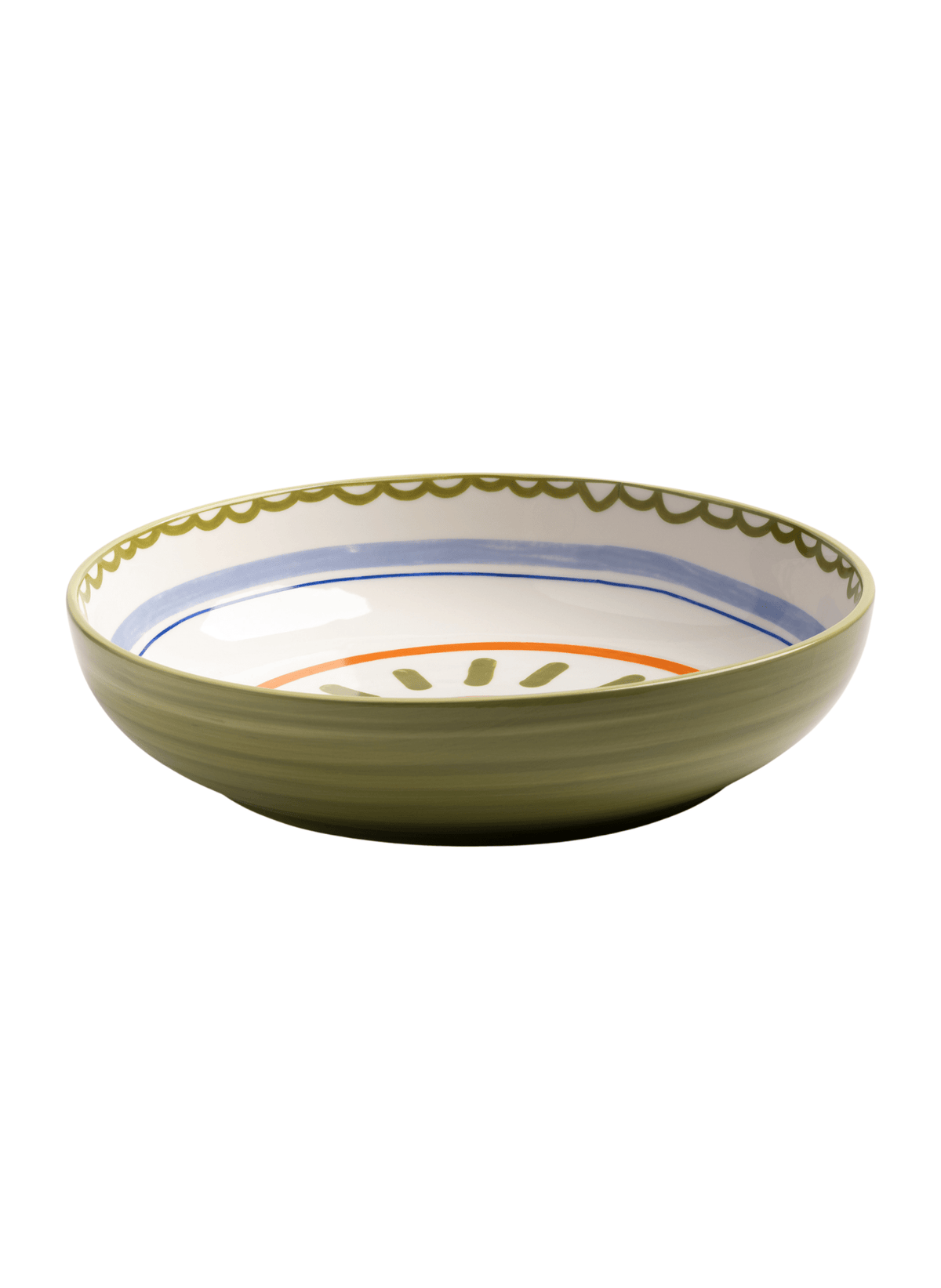 &k amsterdam Salatschüssel Boavista Grün Ø 30 cm - hei - kju
