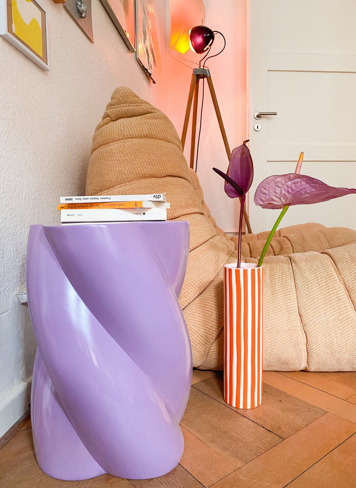 &k amsterdam Vase Ray Orange - hei - kju