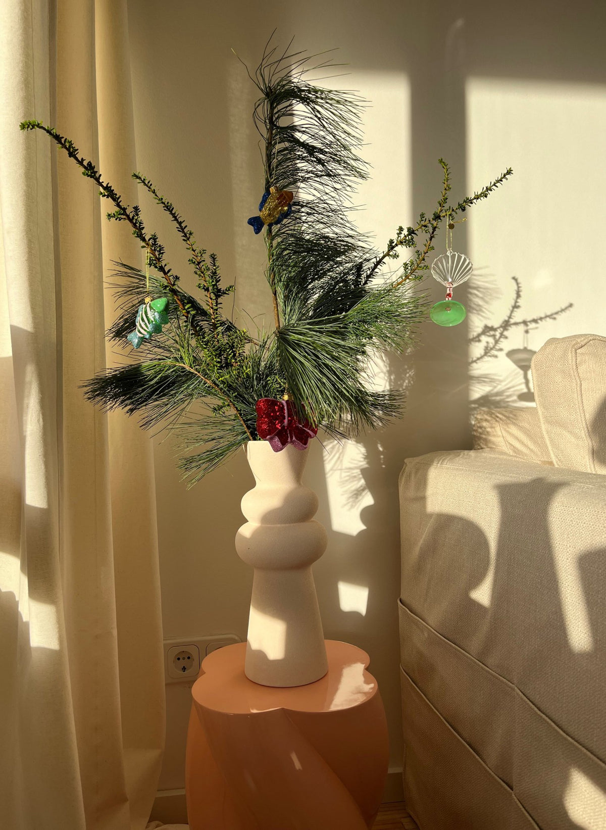 &k amsterdam Weihnachtskugel Guppy Gelb - hei - kju