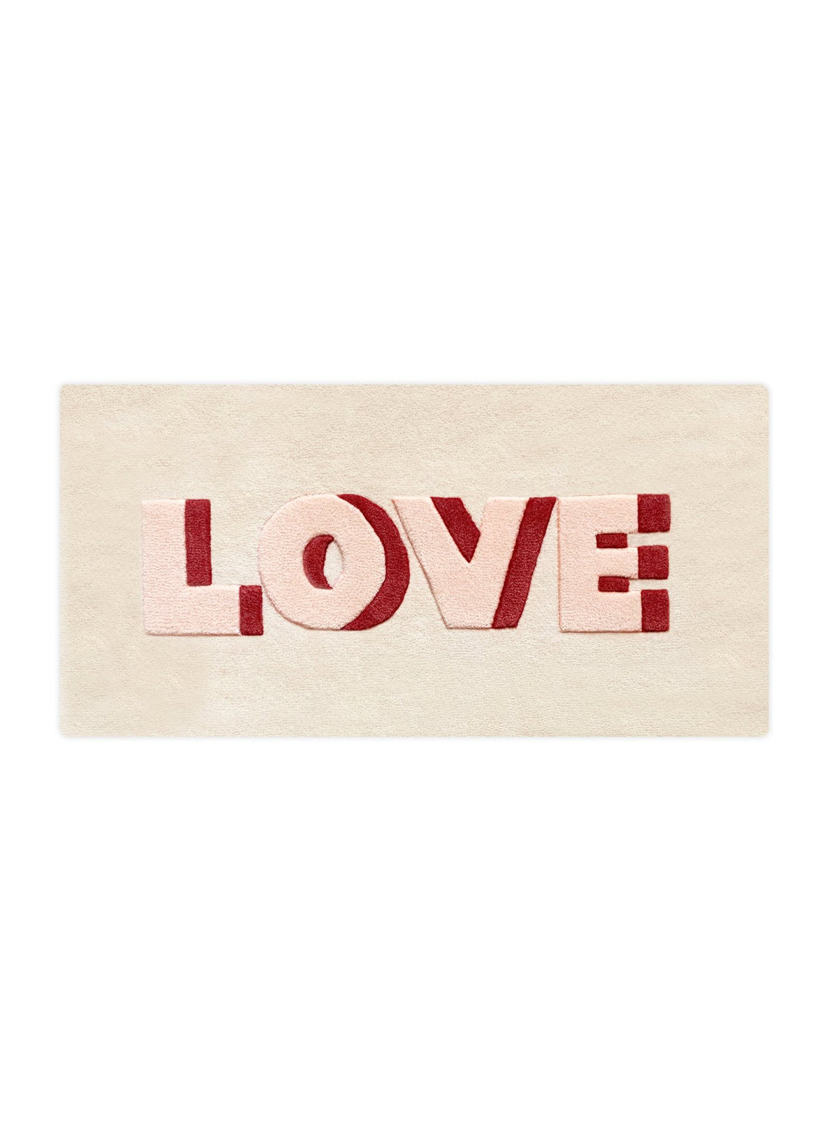 Maison Deux Teppich Love 100 x 50 cm - hei - kju