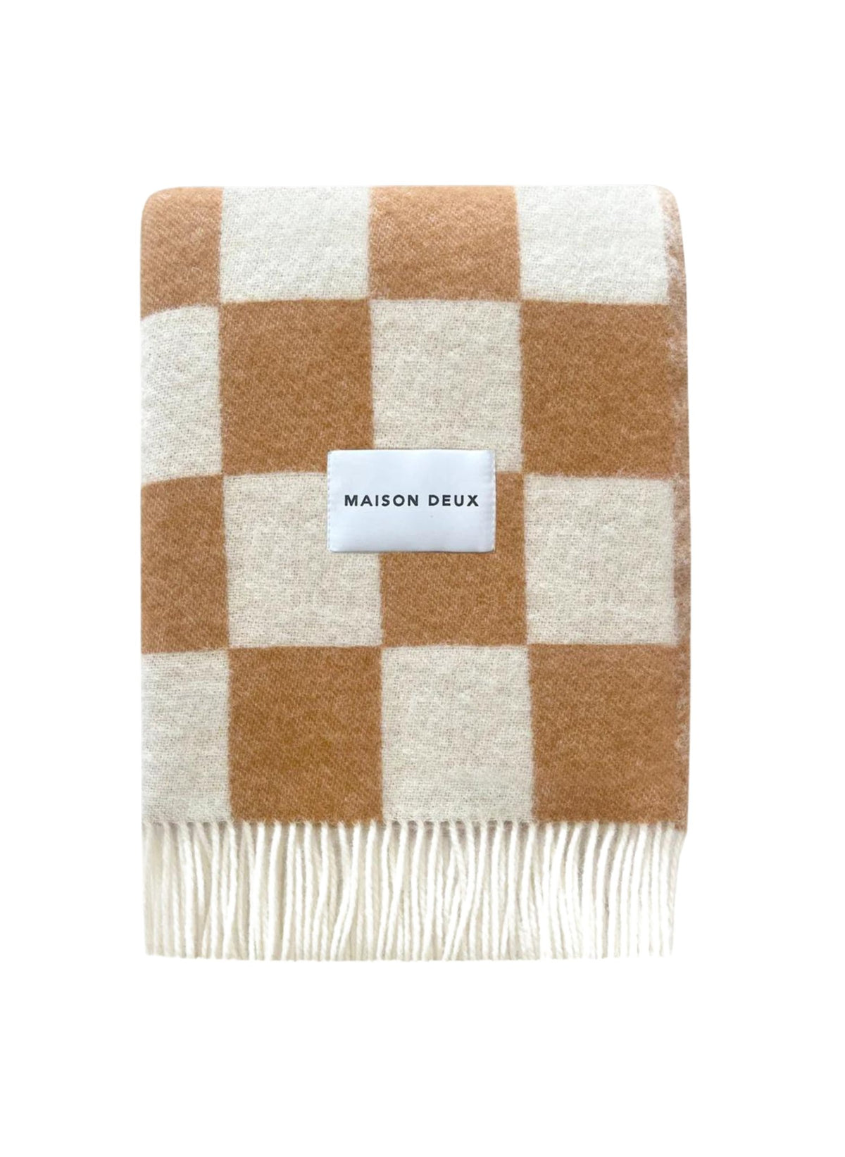 Maison Deux Wolldecke Checkerboard - hei - kju