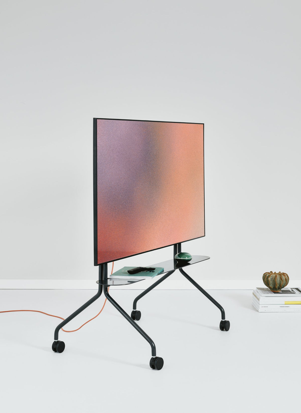 Pedestal Moon Rollin' TV Ständer 40 - 70 Zoll Schwarz - hei - kju