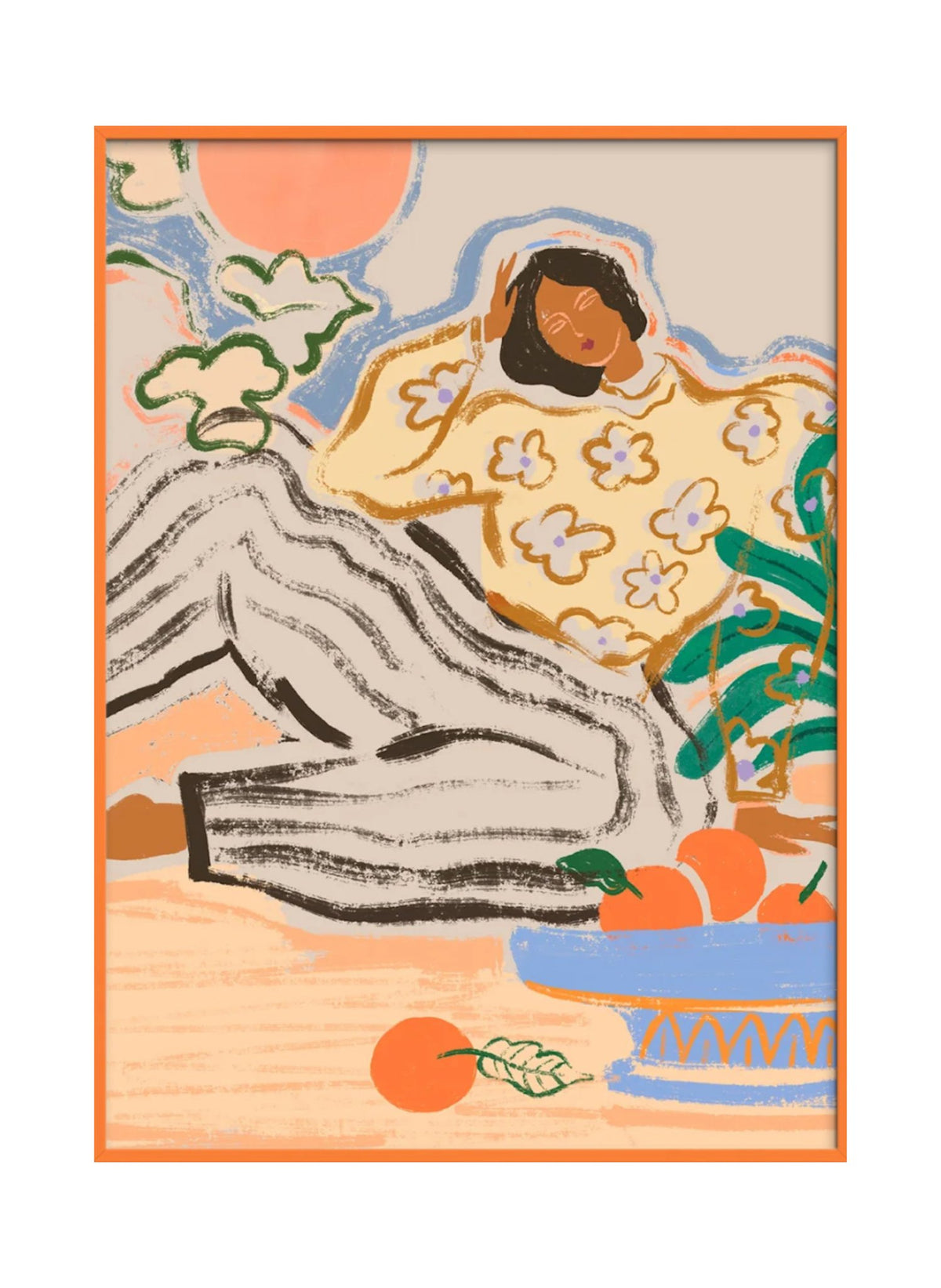 Poster & Frame Lazy Days Poster – Designposter - hei-kju