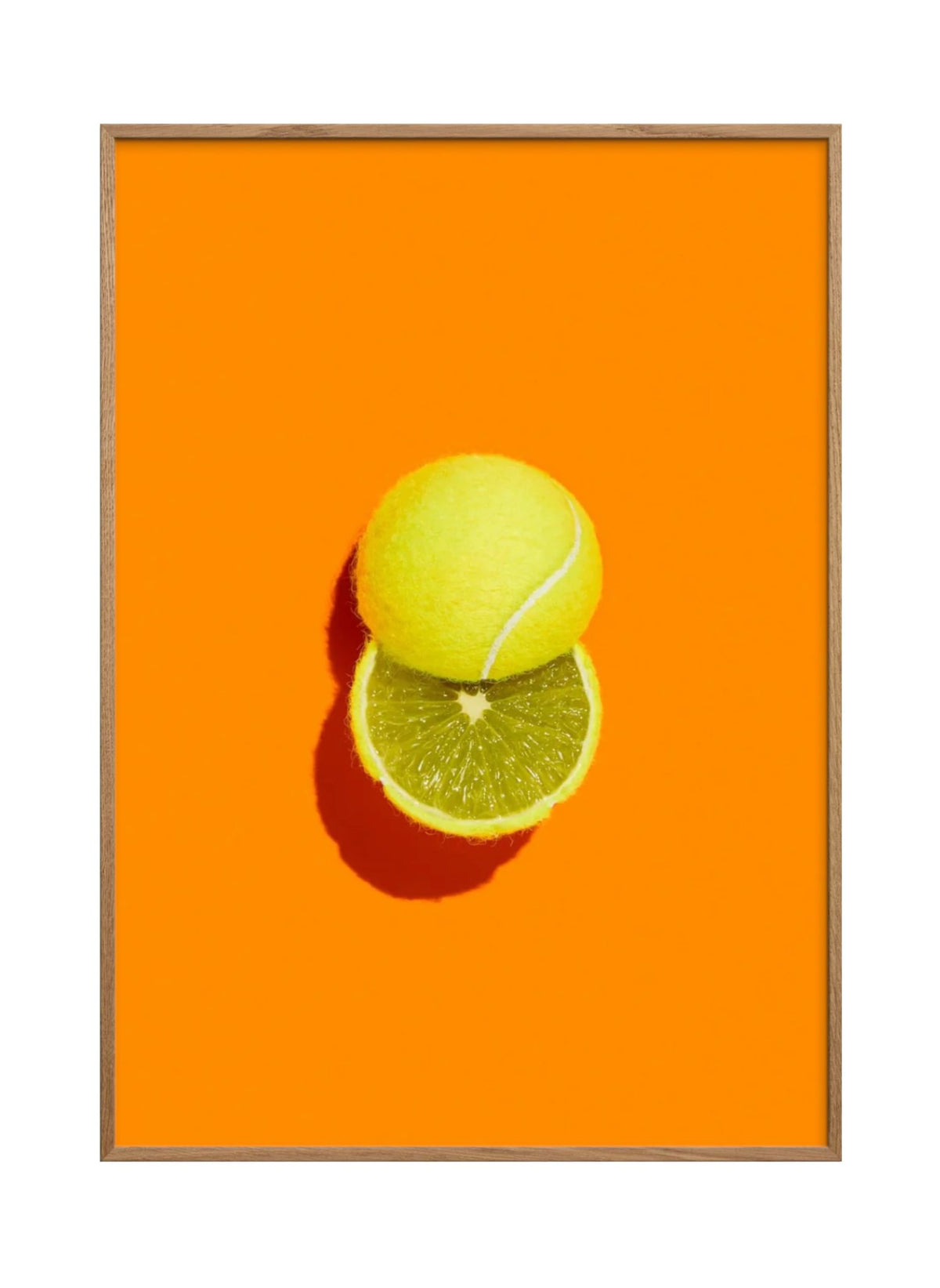 Poster & Frame Slice of Lime - hei - kju