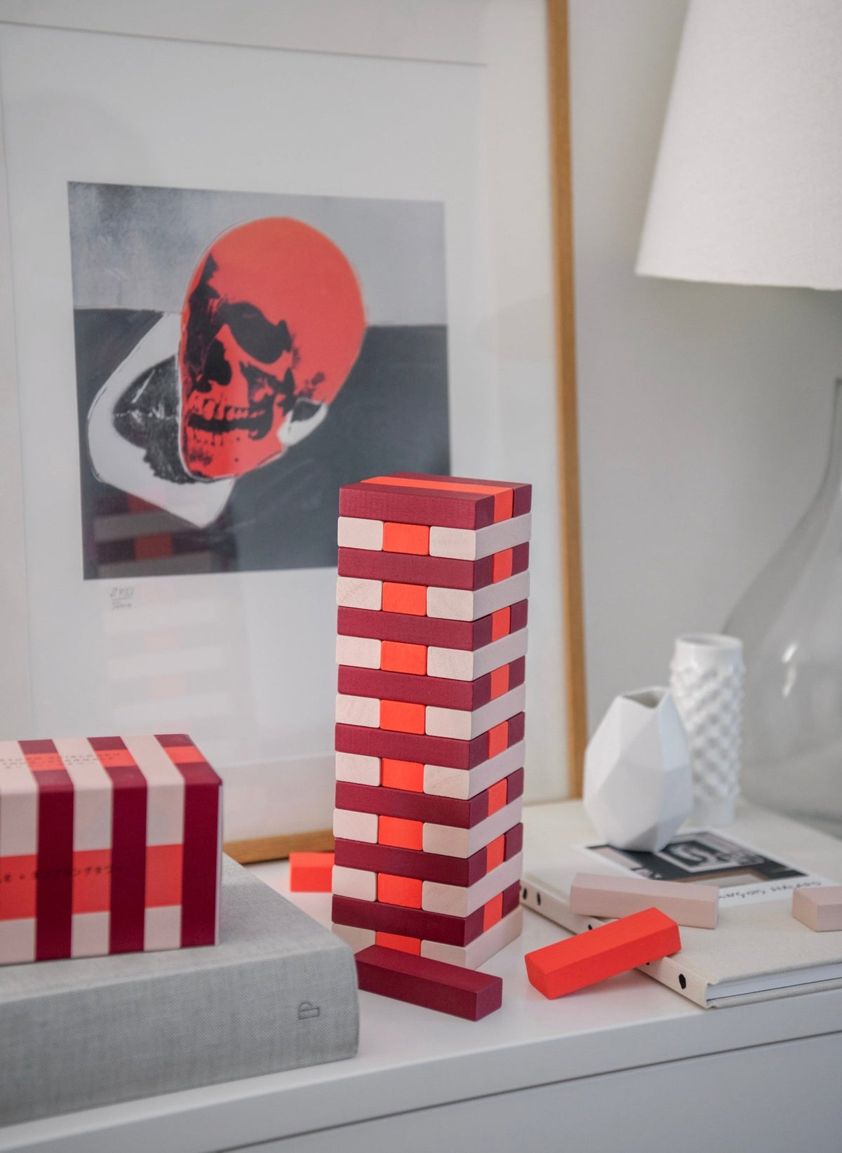 PRINTWORKS Wackelturm – Design Geschicklichkeitsspiel - hei-kju