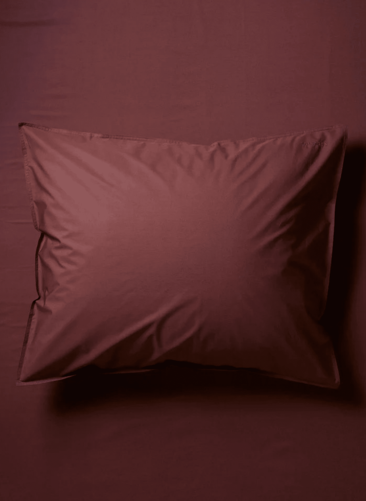 Suite702 Kissenbezug 100% Baumwolle Brique Red - hei - kju