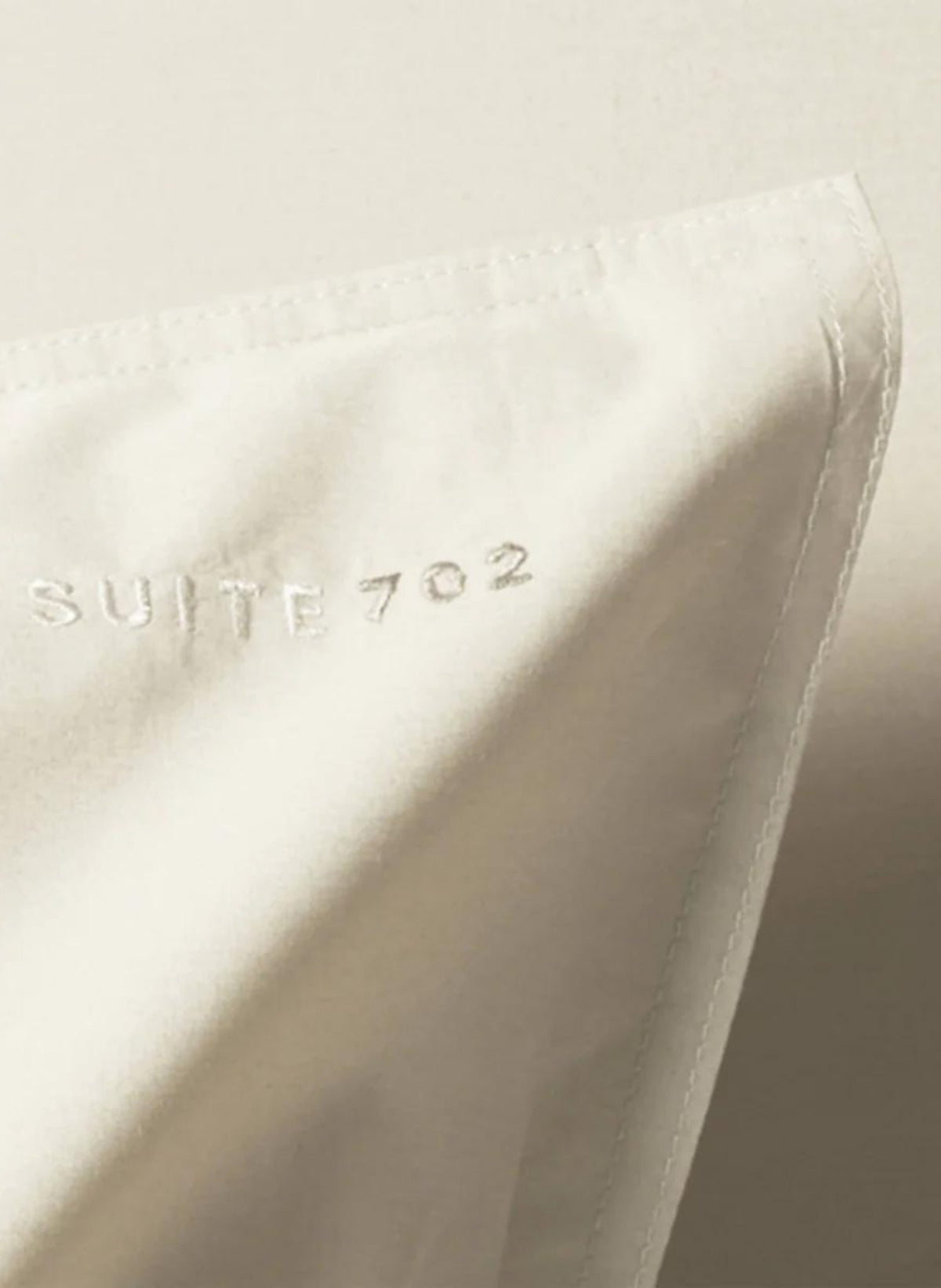 Suite702 Kissenbezug 100% Baumwolle Creme - hei - kju