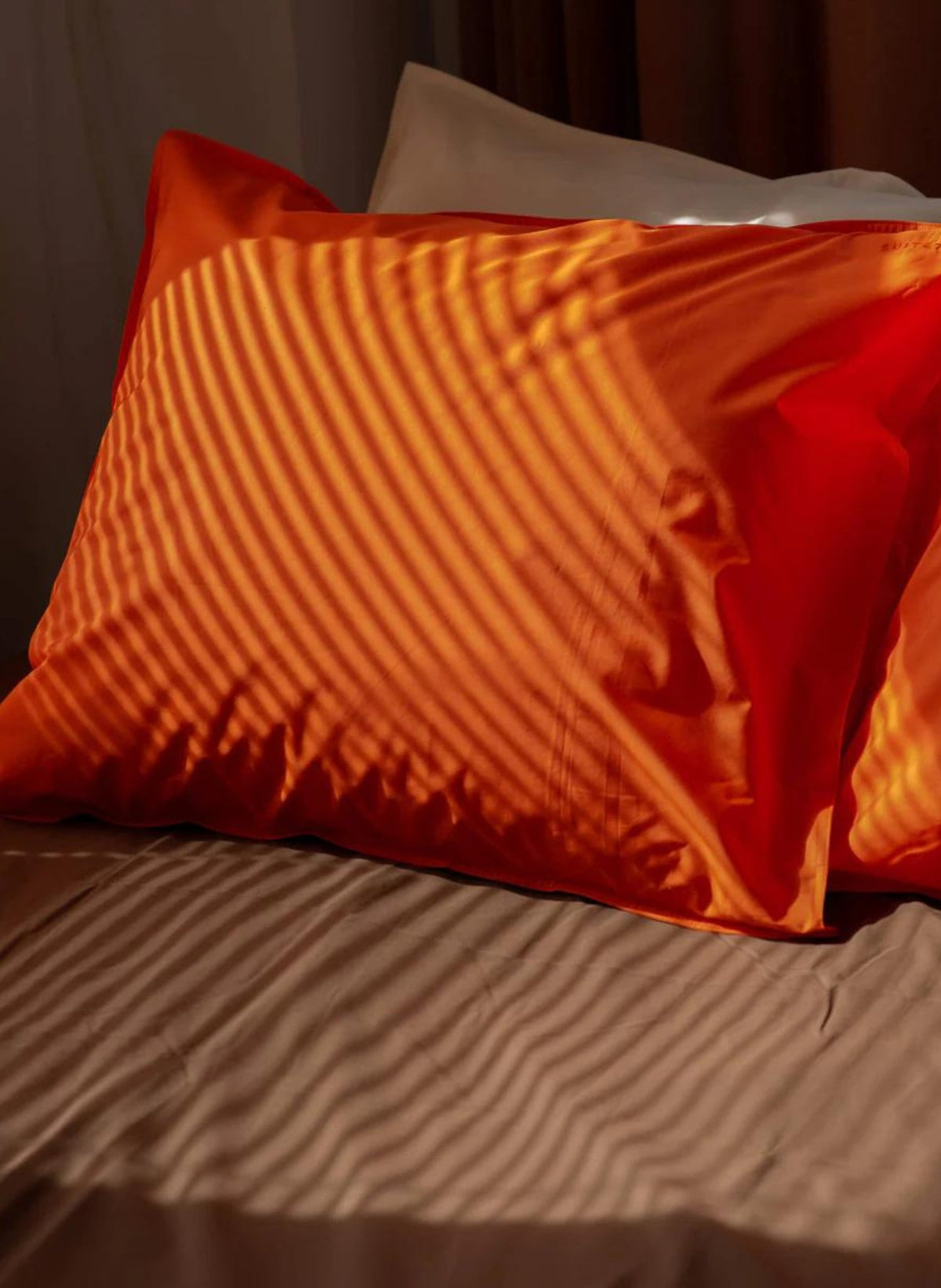 Suite702 Kissenbezug 100% Baumwolle Orange - hei - kju